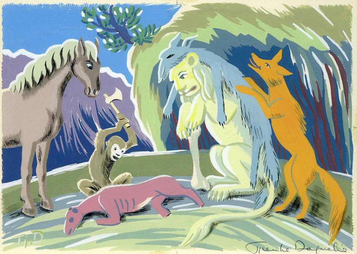 Les Animaux malades de la peste, VII, 1, Tjienke Dagnelie, 1963