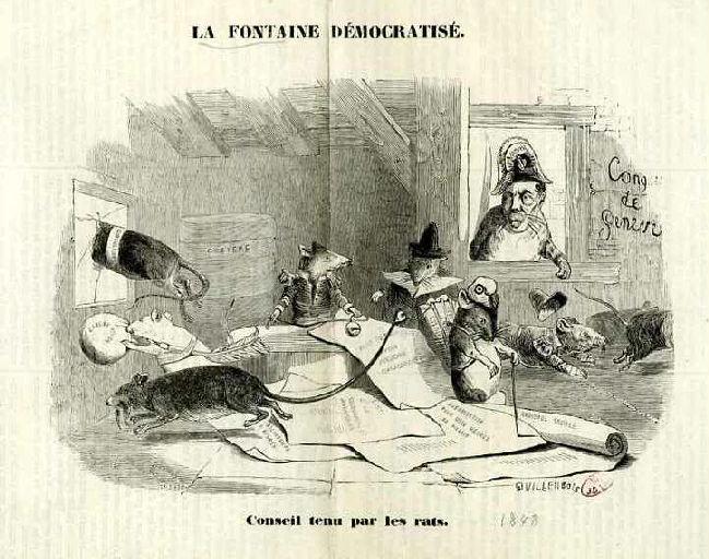 La Fontaine Démocratisé ; Conseil tenu par les Rats, II, 2_0