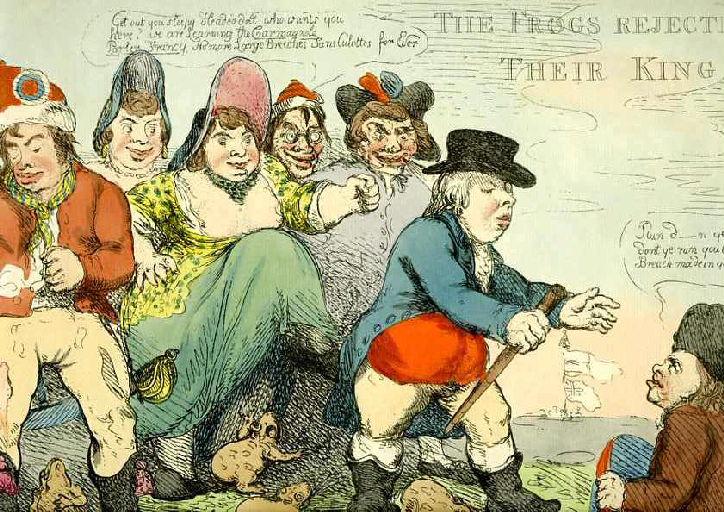 The Frogs rejecting their King ; Les Grenouilles qui demandent un Roi, III, 4_0