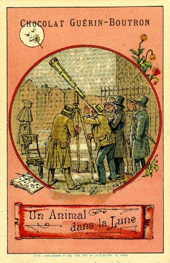 Un Animal dans la lune, VII, 18 (Le texte de la fable est reproduit au revers)_0