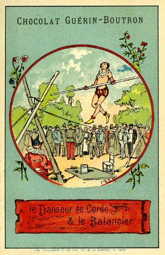 Le Danseur de Corde et le Balancier (Le texte de la fable est reproduit au revers)_0