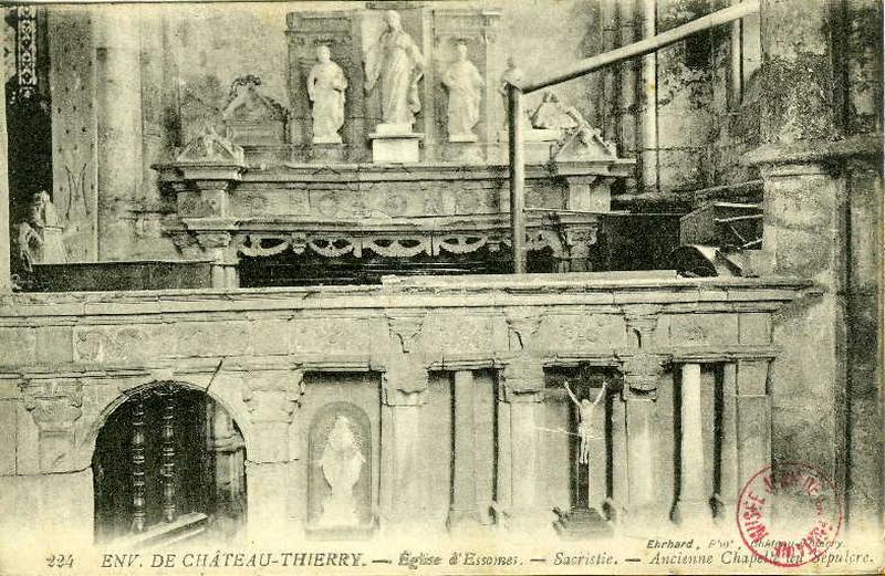 Essômes-sur-Marne - L'église - La sacristie_0