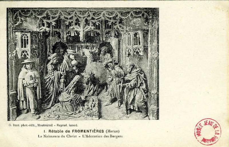 Retable de Fromentières - La Naissance du Christ_0