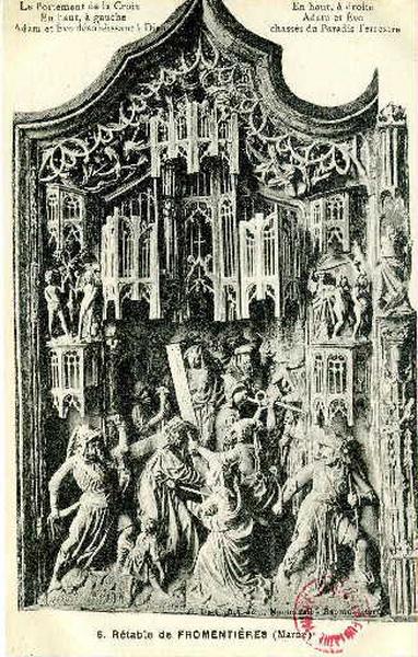 Retable de Fromentières - Le Portement de la croix_0