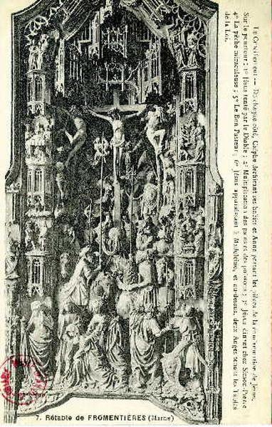 Retable de Fromentières - Le Crucifiement_0