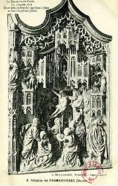 Retable de Fromentières - La Descente de Croix_0
