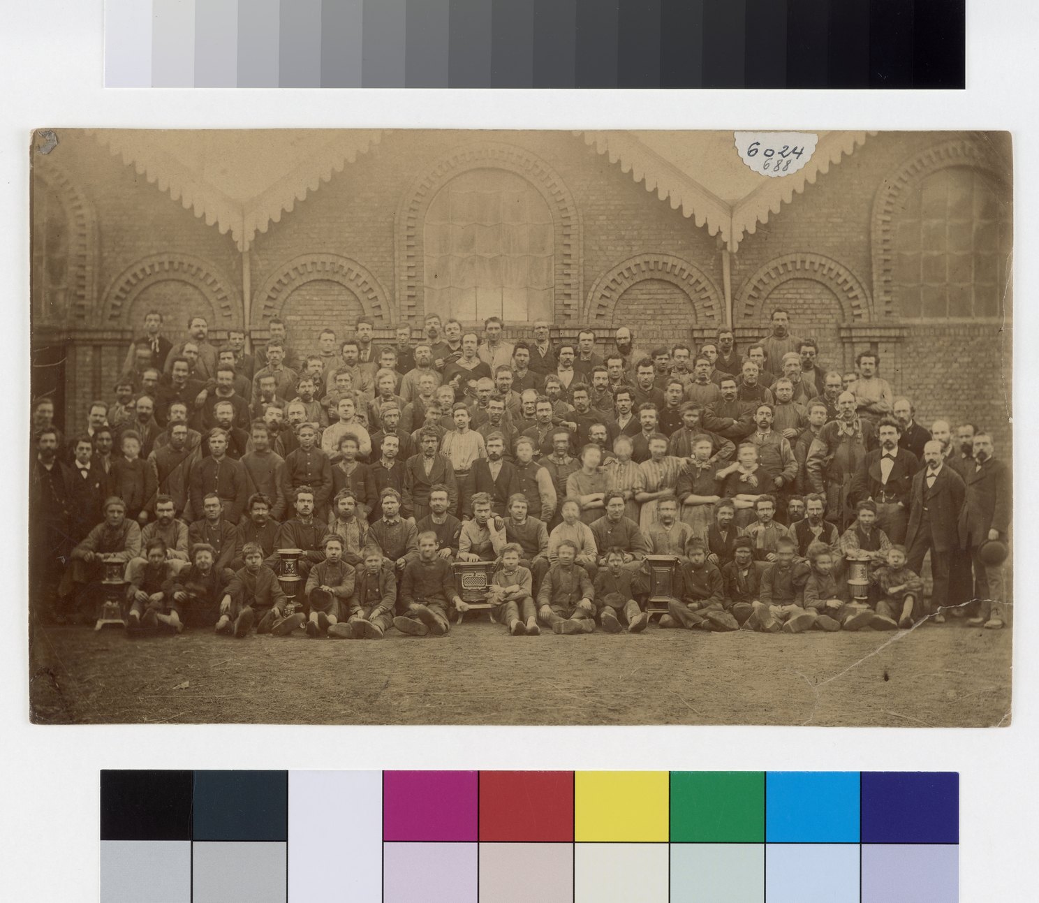 Le personnel de l'usine Godin de Laeken_0