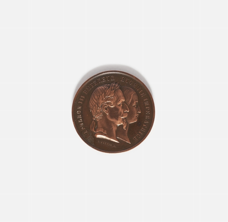 Médaille de bronze de l'exposition universelle de Metz en 1861_0