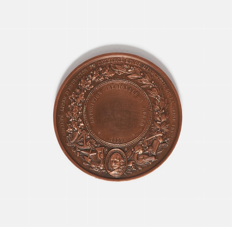Médaille de bronze de l'exposition régionale de Rouen de 1859_1
