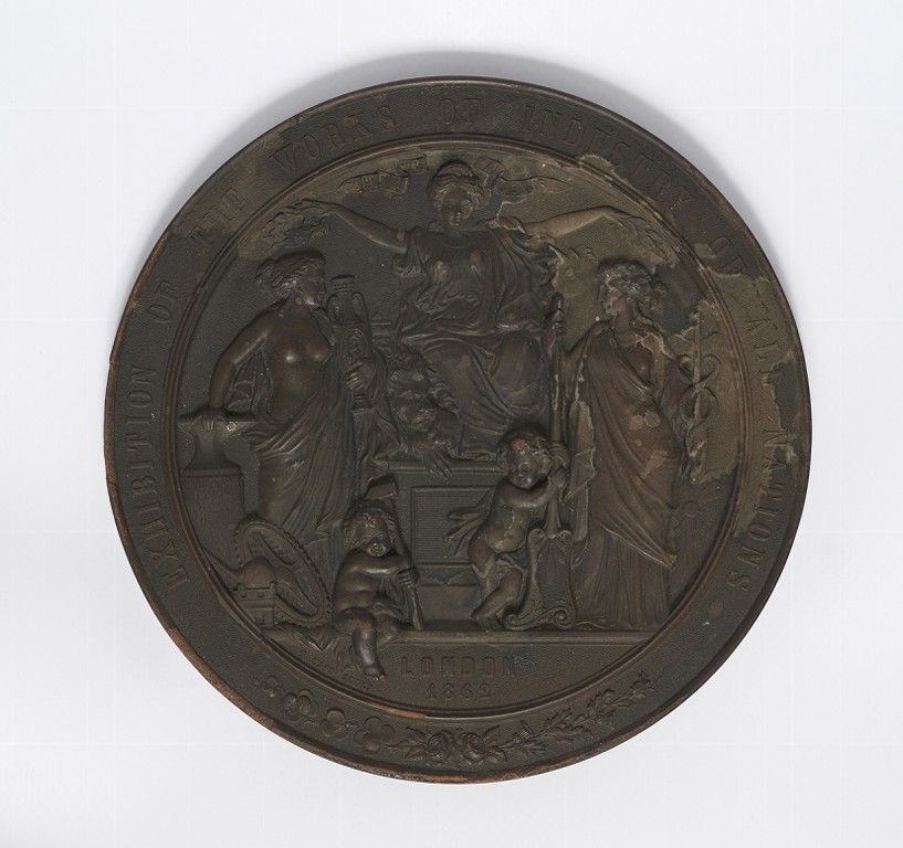 Médaille commémorative de l'Exposition universelle de Londres de 1862_0