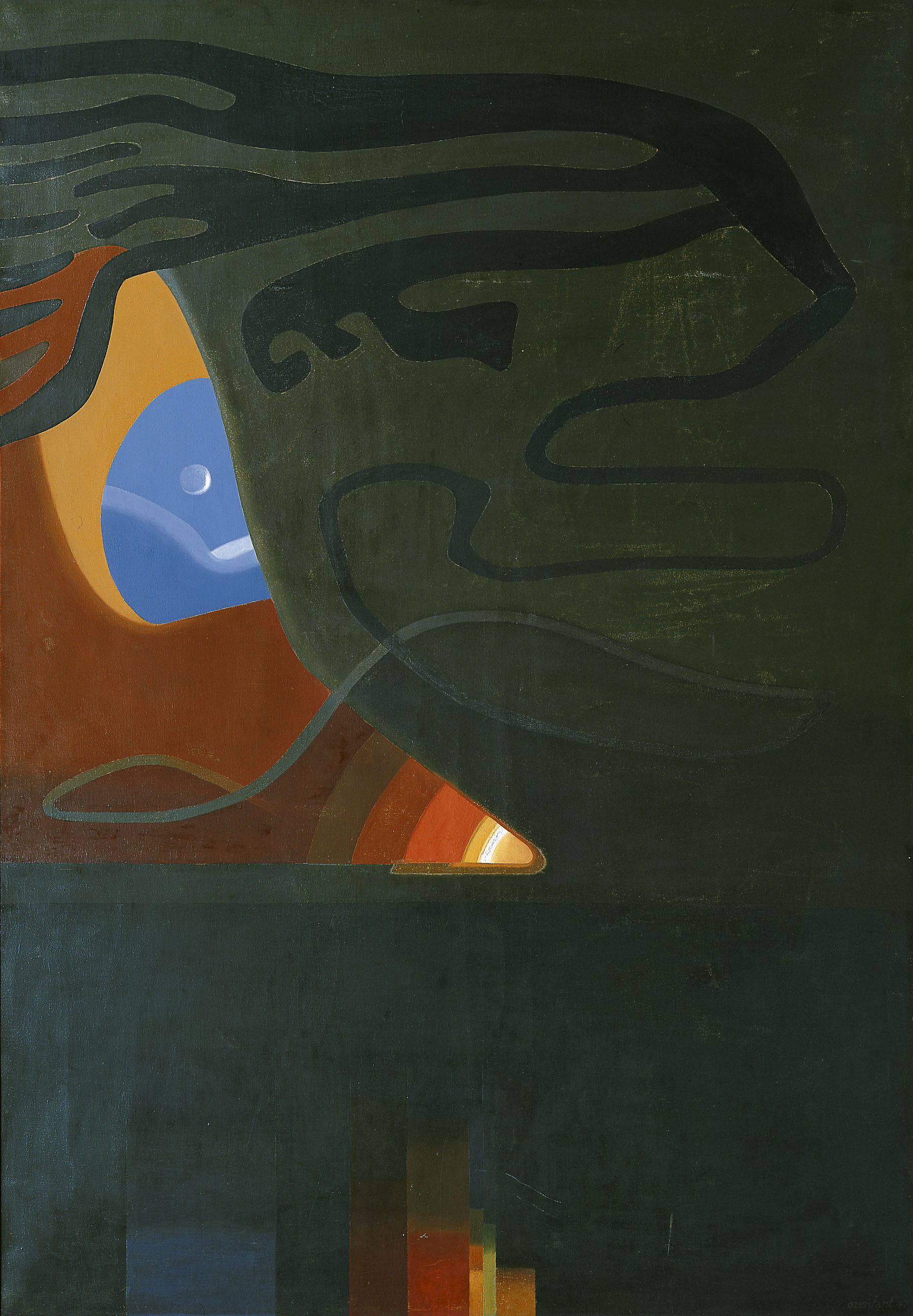 Après l'orage sur l'Hudson, Amédée Ozenfant, 1947
