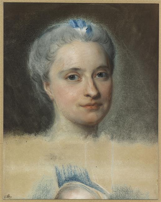Marie-Josèphe de Saxe, dauphine, Maurice Quentin De La Tour, 18e siècle