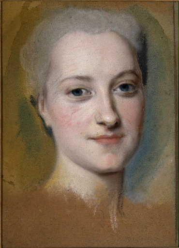 Marie-Christine de Saxe, Морис Кантен де Латур, 1762