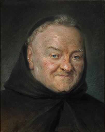 Portrait dit du Père Emmanuel, Maurice Quentin De La Tour, 18e siècle