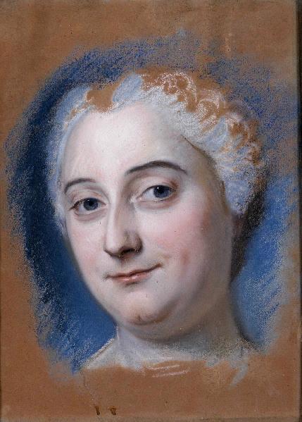 Portrait de femme, dite inconnue n° 1, Maurice Quentin De La Tour, 18e siècle