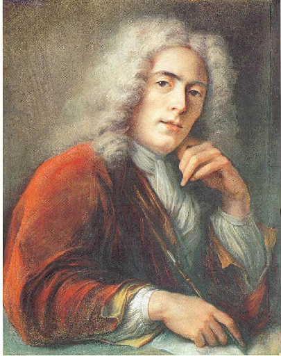 Portrait d'artiste, Charles Antoine Coypel, 1730-1735