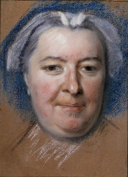 Portrait de femme, dite inconnue n° 6, Maurice Quentin De La Tour, 18e siècle