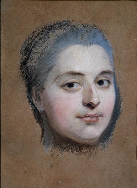 Portrait de femme, dite inconnue n° 9, Maurice Quentin De La Tour, 18e siècle