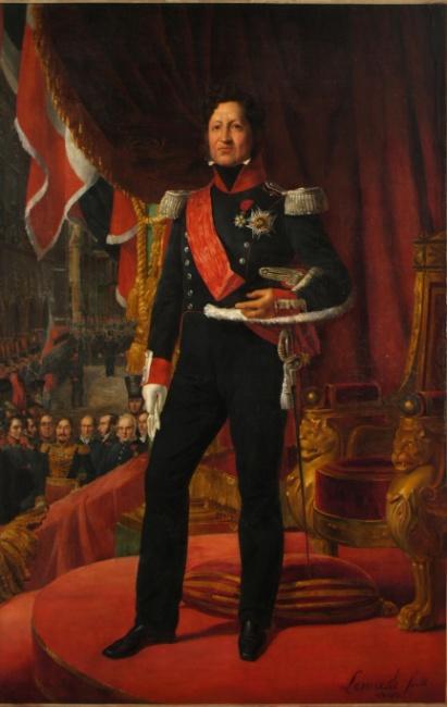 La réception de Louis Philippe Ier à Saint-Quentin, Louis Nicolas Lemasle, 1833