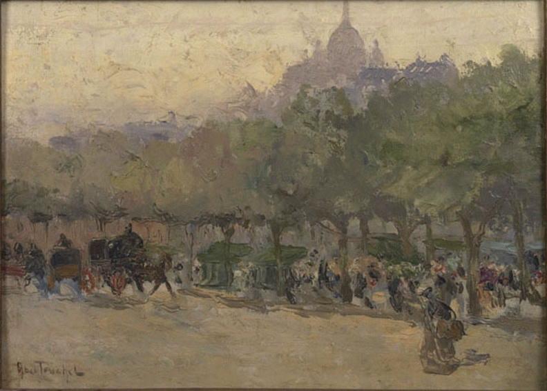 Boulevard de Clichy, Louis Abel-Truchet, 1900