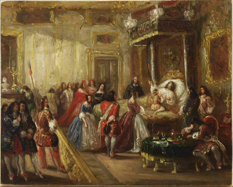 La Mort de Louis XIV au Palais de Versailles_0