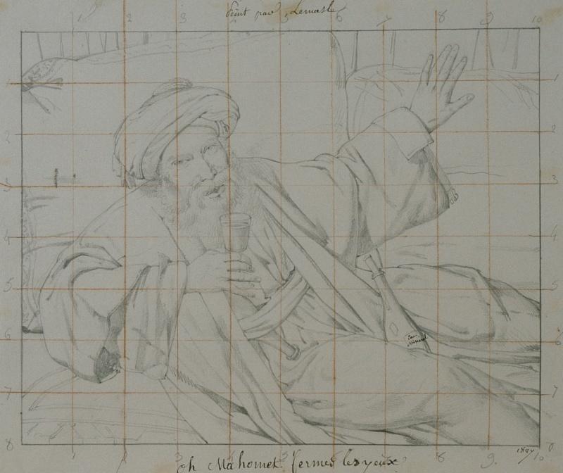 Oh Mahomet, ferme les yeux !, Louis Nicolas Lemasle, 1827