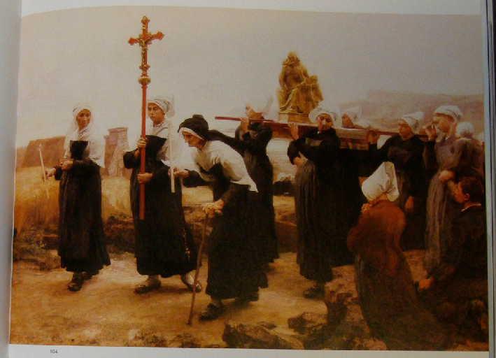 Le Pardon de Ploumanac'h (Finistère), Léon Augustin Lhermitte, 1879