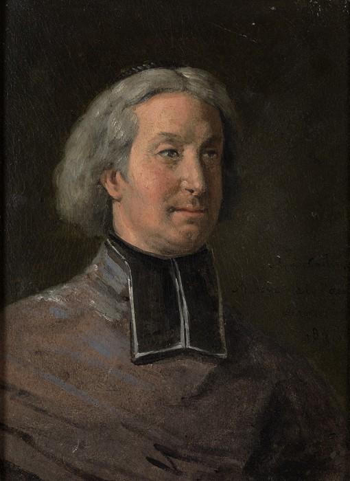 Portrait de Mgr de Quelen, en buste, Louis Nicolas Lemasle, 1826