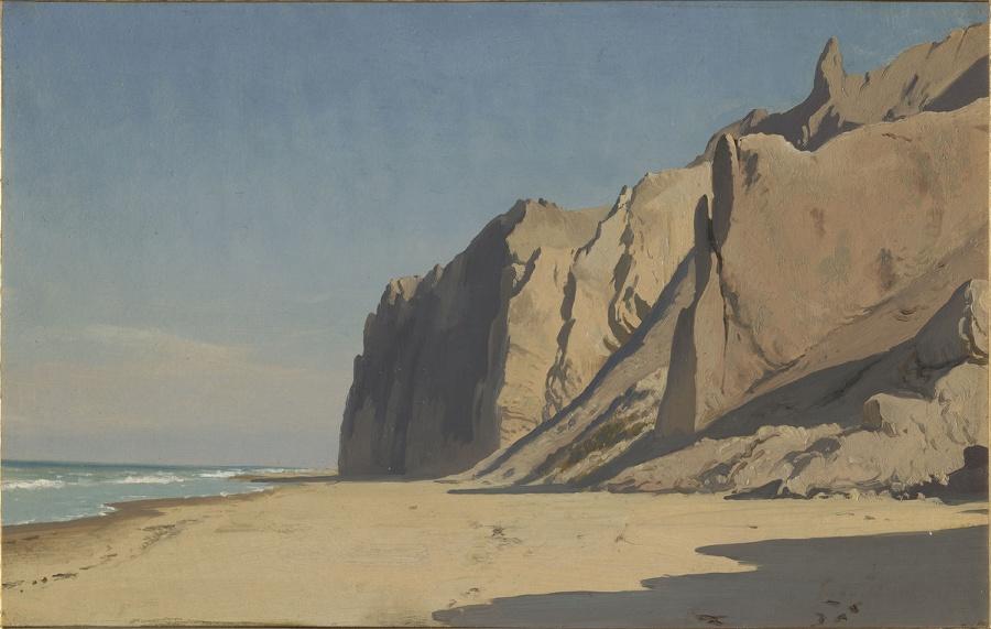 Falaises au Danemark sur la côte occidentale du Jutland (Titre traduit)_0