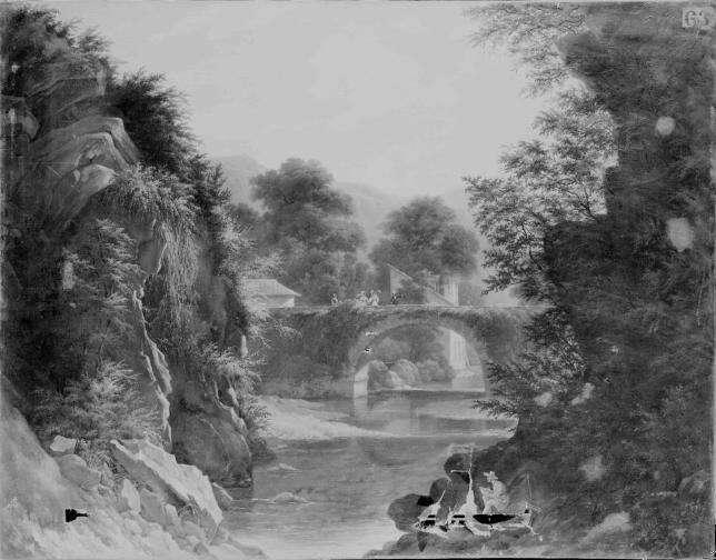 Paysage du Dauphiné — Jean Julien Deltil