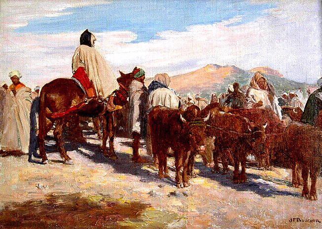 Marché aux bestiaux à Fès (titre inscrit)_0