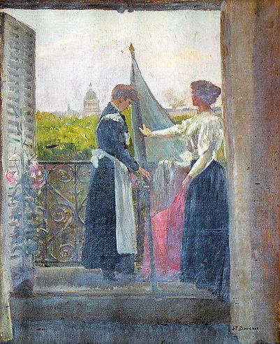 Un quatorze juillet à Paris (titre inscrit). Scène située à Paris (titre inventaire 1936)_0