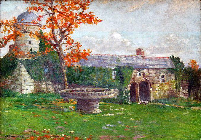 Le vieux manoir près d'Helgoat en Bretagne (titre inscrit)_0