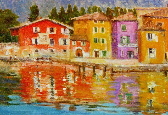 Torbole sur le lac de Garde (titre inscrit)_1