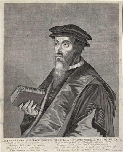 Portrait de Jean Calvin — Jean de Ram