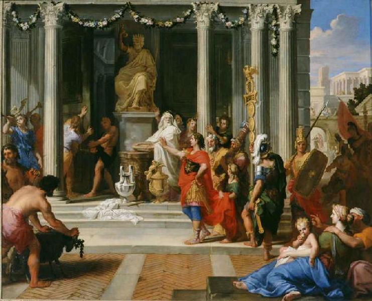 Auguste fait fermer les portes du Temple de Janus à Rome_0