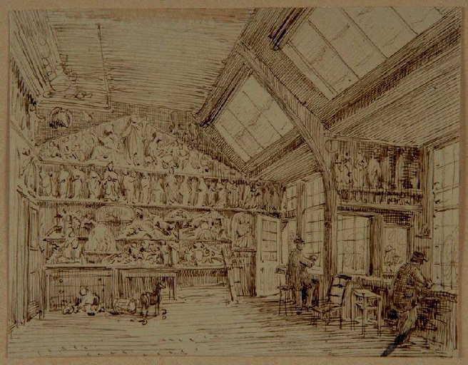 Amiens : l'atelier des frères Duthoit, rue Saint-Dominique ; Amiens : atelier de M. Duthoit_0