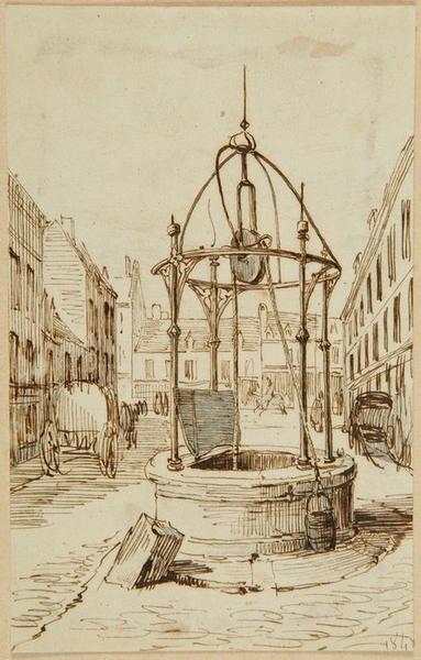 Amiens : puits de la rue des Lirotes ; Amiens : puits de la rue des Lirot(e?)s_0