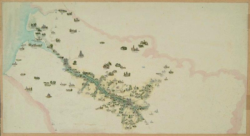 Carte monumentale du département de la Somme, (vers 1850)_0