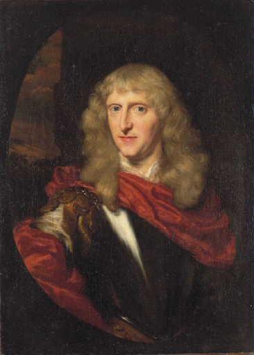 Portrait d'un jeune gentilhomme cuirassé, Nicolaes Maes, 1679