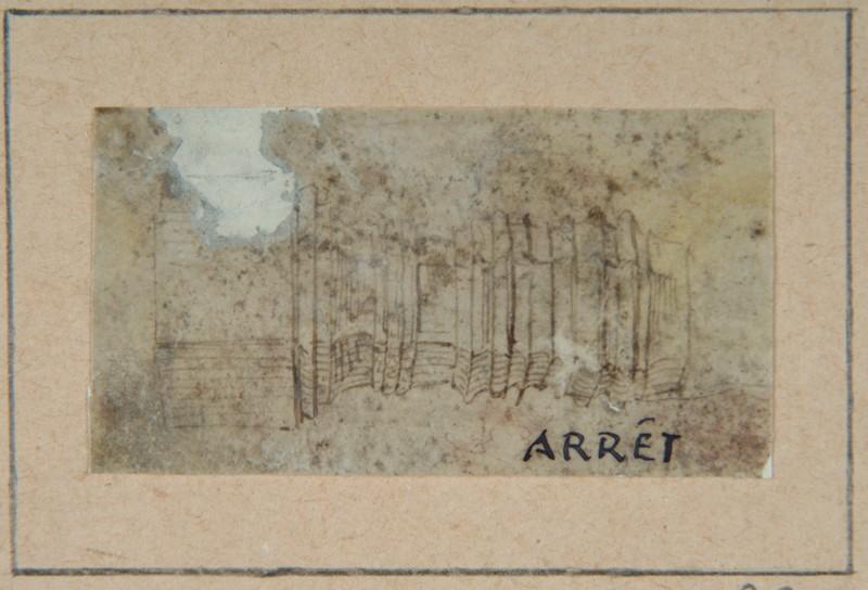 Arrest : fragment d'un pilier ; Arrêt : Pilier (autre titre)_0