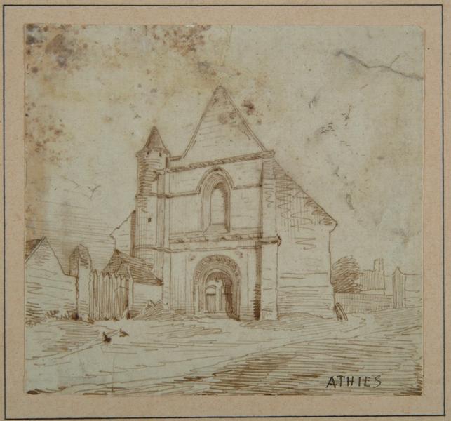 L'église d'Athies ; Athies : L'église (autre titre)_0