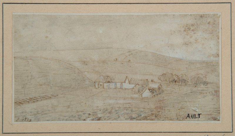 Paysage des environs d'Ault ; Ault (autre titre)_0