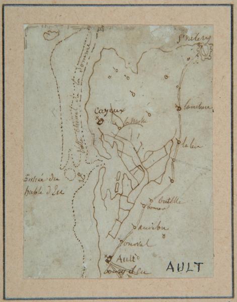 Carte des environs d'Ault ; Ault : Plan (autre titre)_0