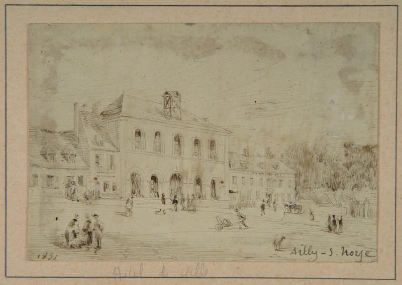 L'hôtel de ville d'Ailly-sur-Noye ; Ailly-sur-Noye : Hôtel de ville (autre titre)_0