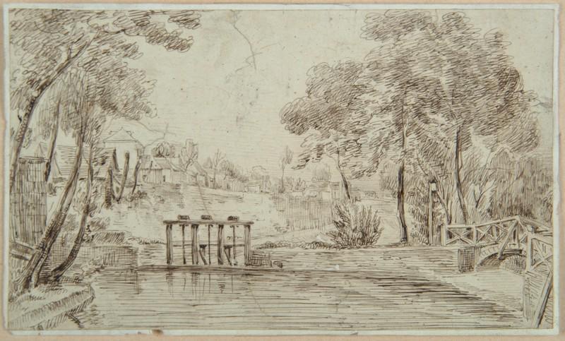 Ecluse sur l'Ancre, à Albert ; Albert : L'Ancre (autre titre)_0