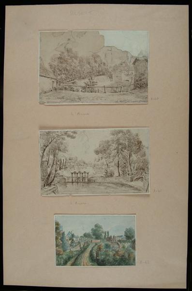 Ecluse sur l'Ancre, à Albert ; Albert : L'Ancre (autre titre)_1