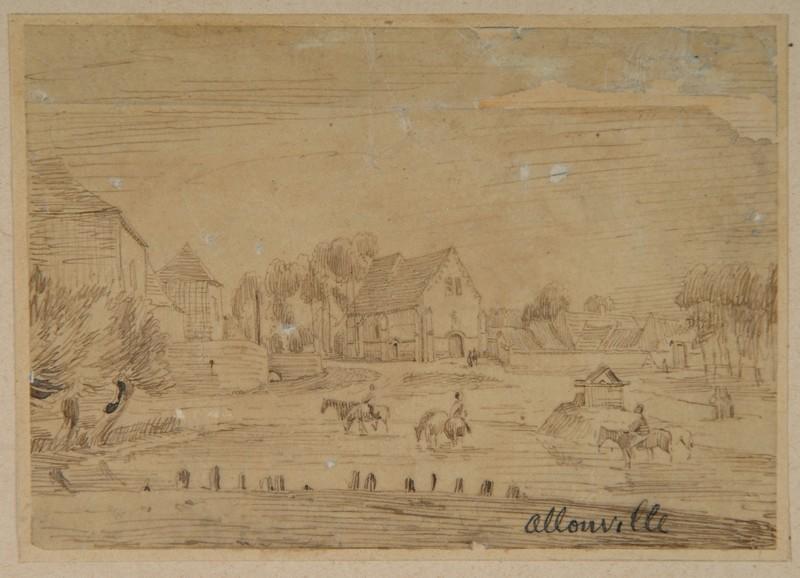 Chapelle à Allonville ; Allonville (autre titre)_0