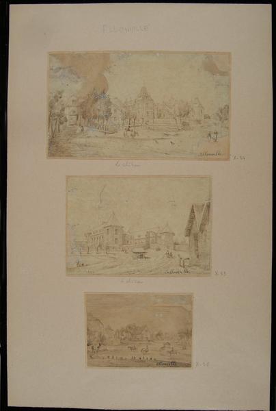 Chapelle à Allonville ; Allonville (autre titre)_1