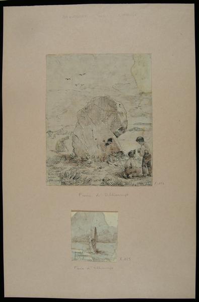 Pierre d'Oblicamps à Beaucourt-sur-l'Hallue ; Beaucourt sur l'Hallue : Pierre d'Oblicamps (autre titre)_1